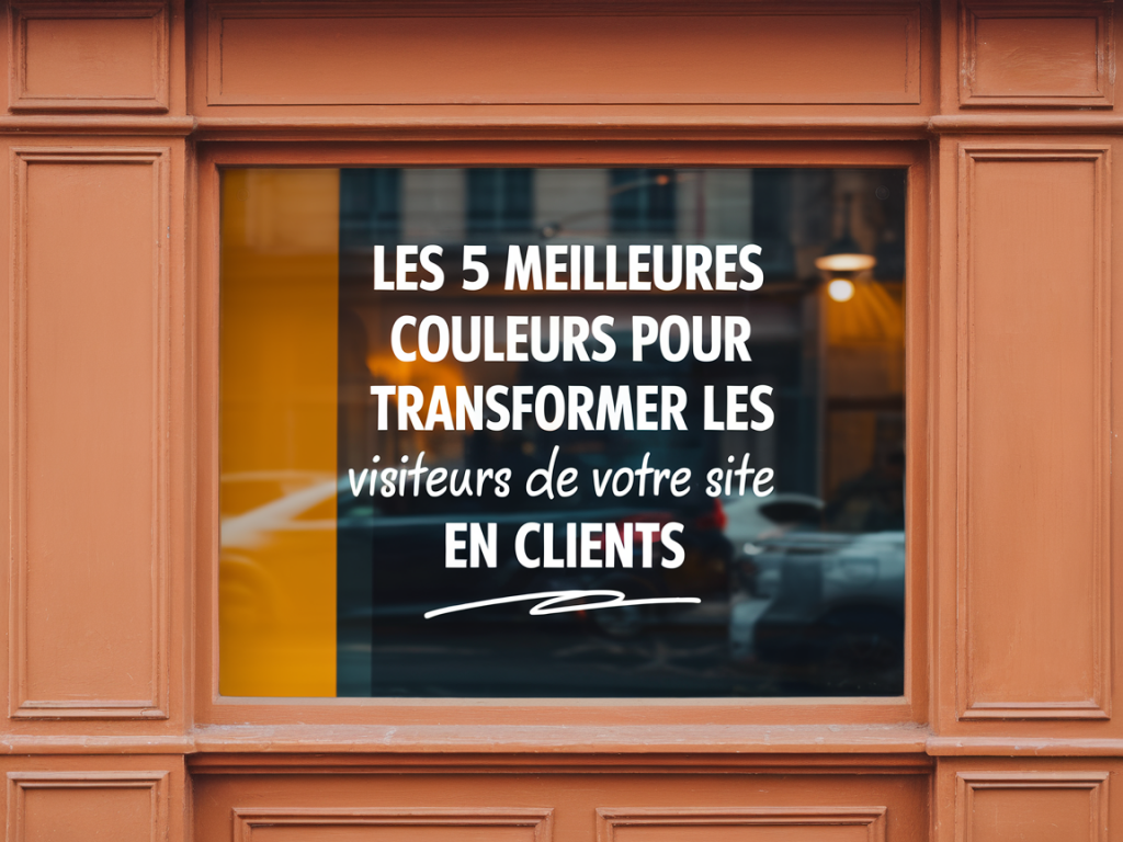 Les 5 meilleures couleurs pour transformer les visiteurs de votre site en clients